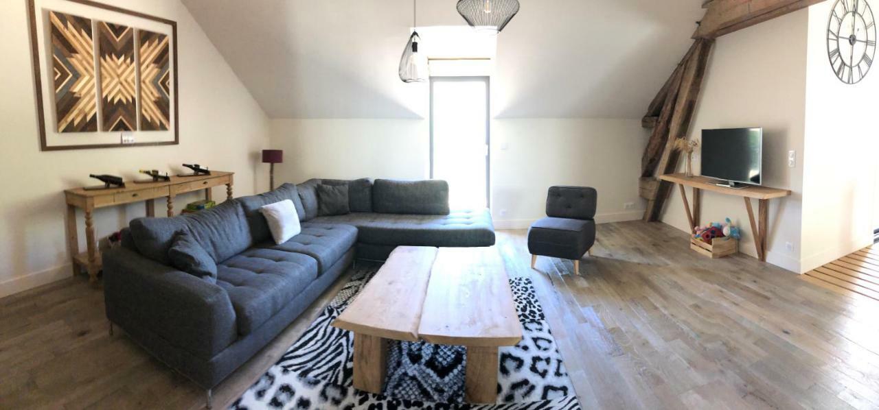 Apartamento La Grange Aux Ecureuils Levernois Exterior foto